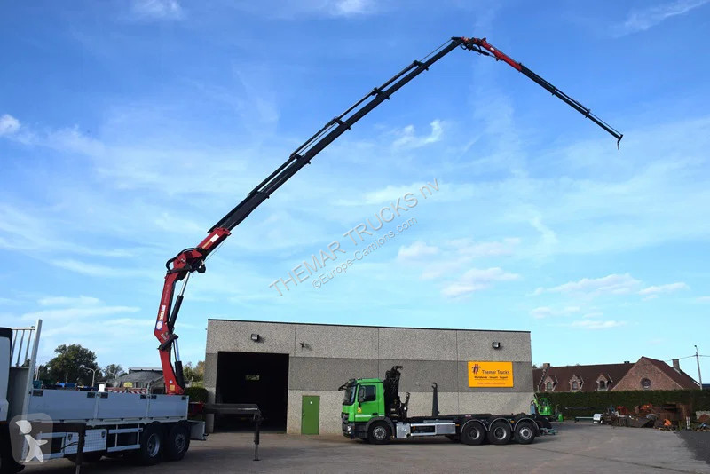 Camion DAF 75310 +HMF 3000 Powerlift crane 30T...