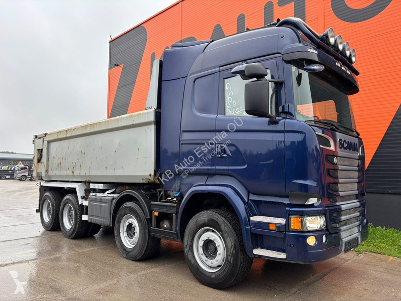 Camion Scania R 580 8x4 RETARDER / FU STEE /...