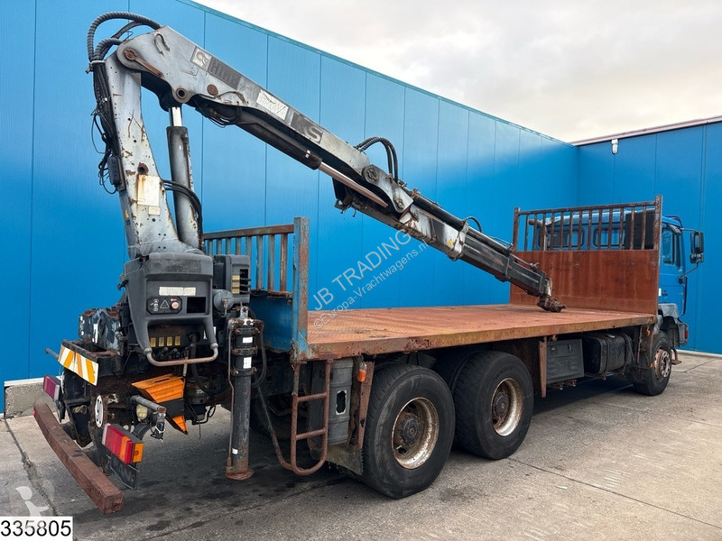 Camião MAN 26 350 6x4, Manual, Steel, Hiab