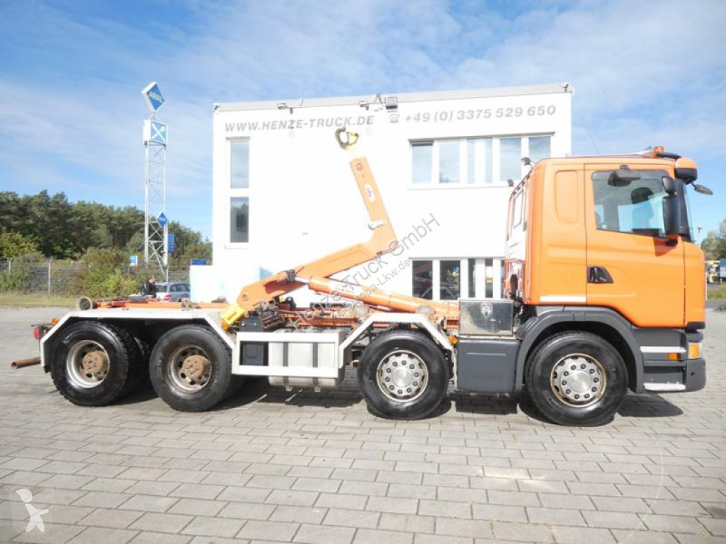 Camion Scania G 410 8x4 Abrollkipper AP Achsen