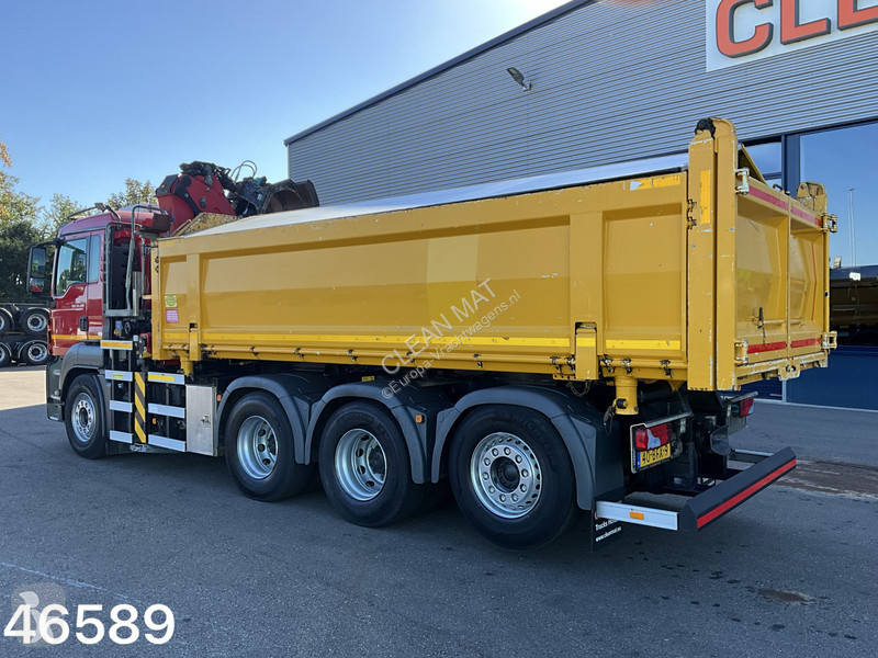 Camion MAN 35.360 8x4 Euro 6 HMF 22 Tonmeter...