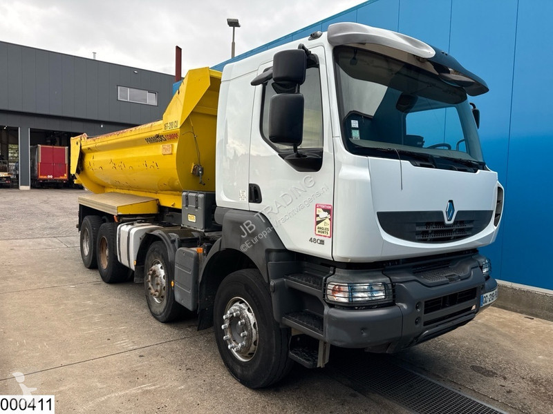 Lastbil Renault 480 Dxi 8x4, EURO 5, Steel...
