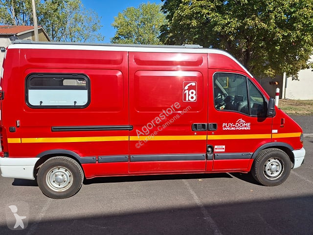 Vrachtwagen  RENAULT MASTER DIESEL L2H2 - POMPIERS