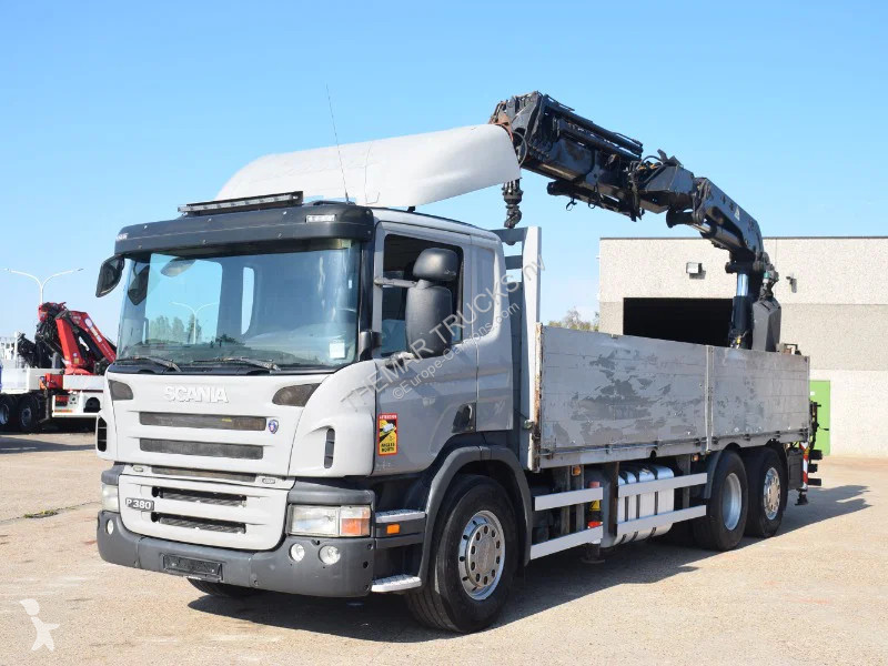 Camión Scania 380 With Effercrane - radio control