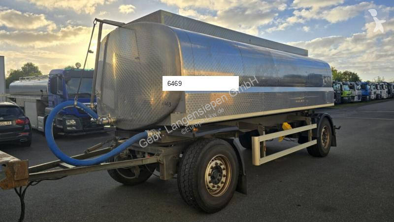 Camion Jansky Edelstahltankanhänger Fabr.  -...