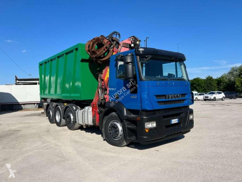 Camion Iveco STRALIS 260.450 SCARRABILE CON GRU