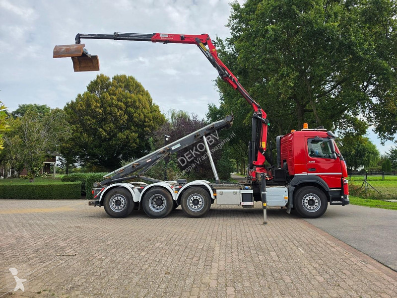 شاحنة Volvo 420 8x2- Z-CRANE/REMOTE CONTROL!!...