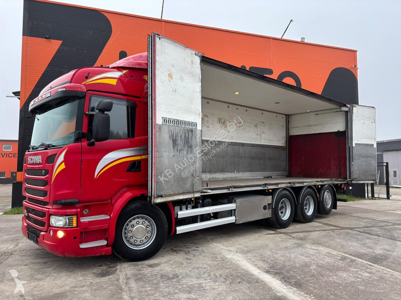 Camión Scania 490 8x4 OPENSIDE BOX