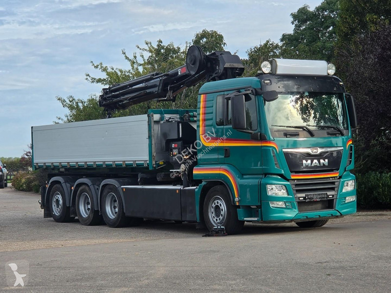 Lastbil MAN 35.500 8x4 CRANE/CONTAINER/TIPPER!!...