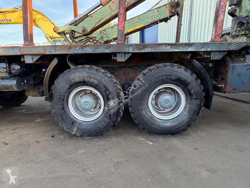 Lastbil Mercedes 3538 Open Box With Crane - 8x8...