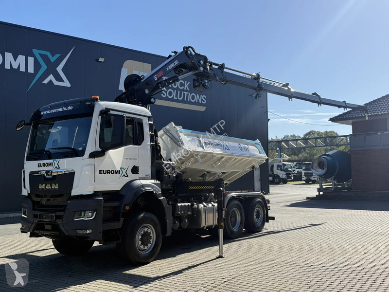 MAN 28.440  28.440 6x4-4 3-Seiten-Kipper Hiab...