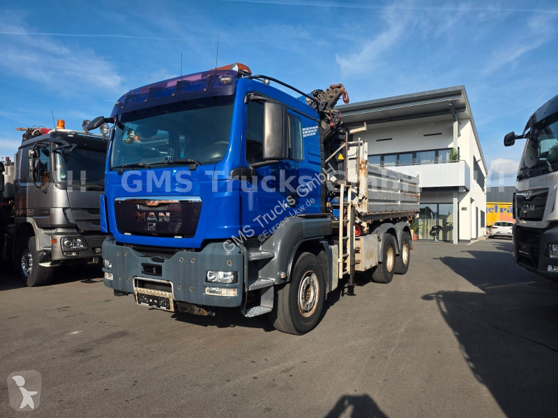 MAN 33.480 / 6X4 / Mei BORDM /25m Kran...