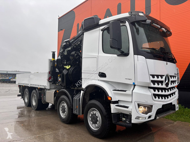 Mercedes 4151 8x8 HIAB 548E-8 + JIB + WINCH /...