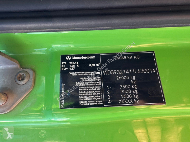 Kamion Mercedes 2648 6X4 Schwarzmüller  3...