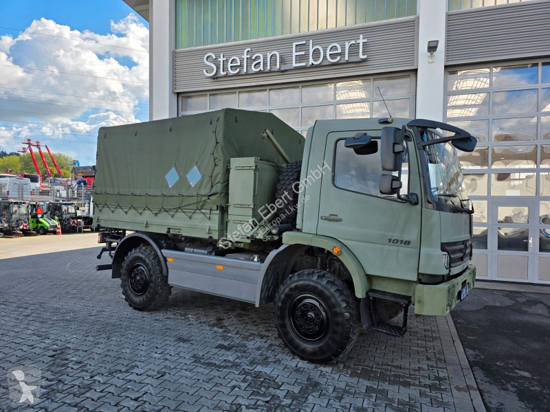 شاحنة Mercedes 1018 A 4x4 Pritsche Plane