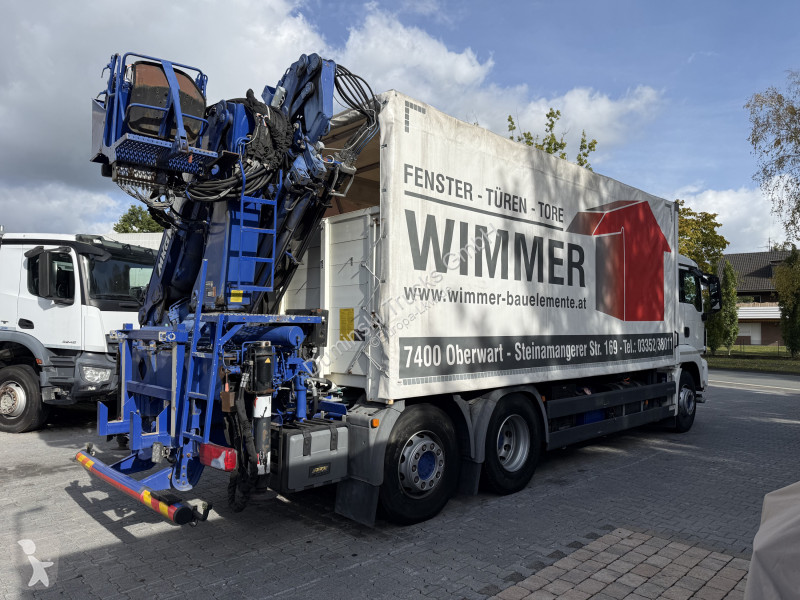 Kamion MAN TGS 26.360 6X2 Kran MKG 231 Jib bis...
