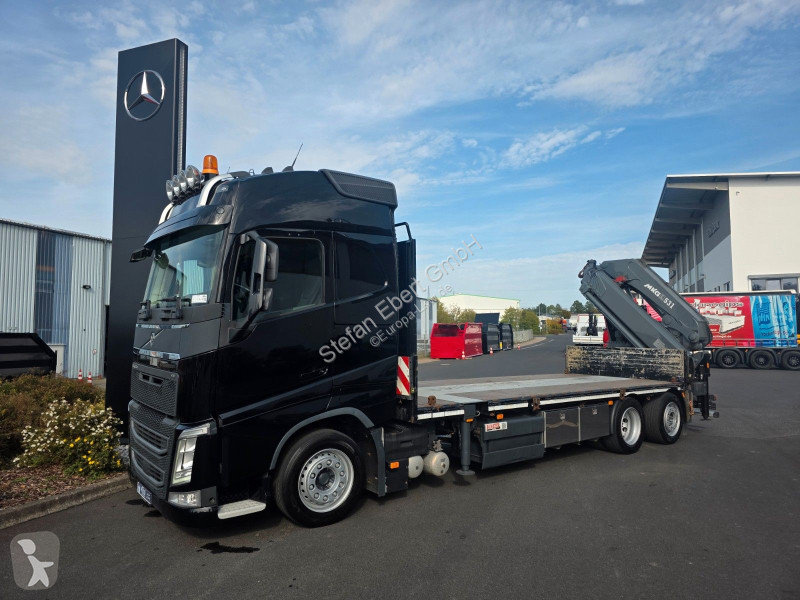 Lastbil Volvo 500 6x2 Heckkran MKG HLK 531 HP...