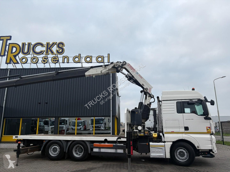 Lastbil MAN TGX + FASSI F 455 A---6X EXT. +...