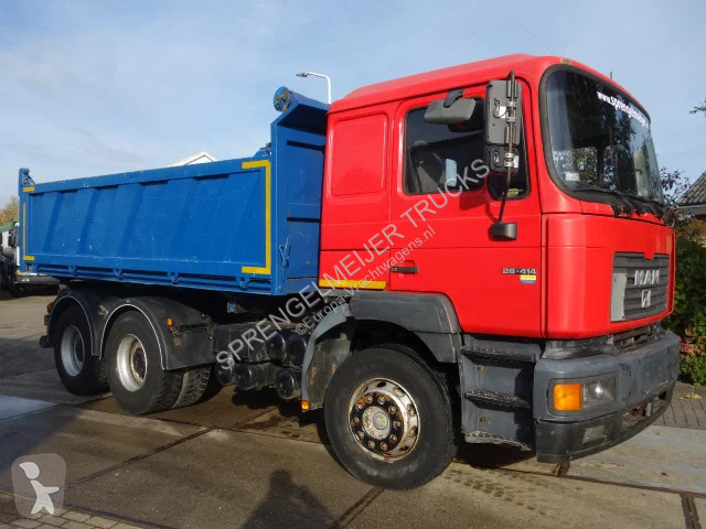 Kamion MAN KIPPER 6X4 STEELSPRINGS MANUAL FEULPOMP