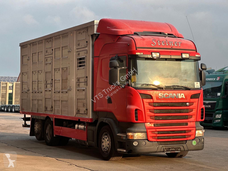 Kamion Scania 6x2 LL 3.Stock FINKL Viehw. +...
