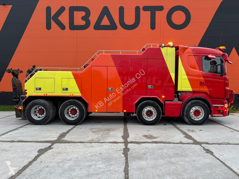 Lastbil Scania 560 8x4 BO STAKE / 3 x WINCH