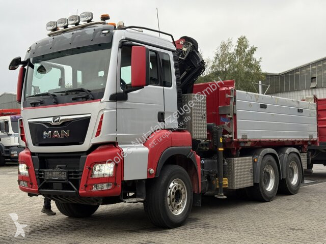 MAN TGS 26.510 6x4 Kipper Kran Palfinger PK...