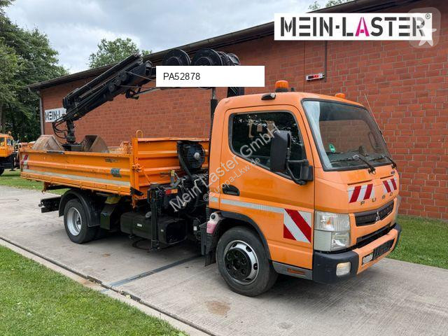 شاحنة Hiab FUSO Canter 7C18 3 S-Kipper / 055...