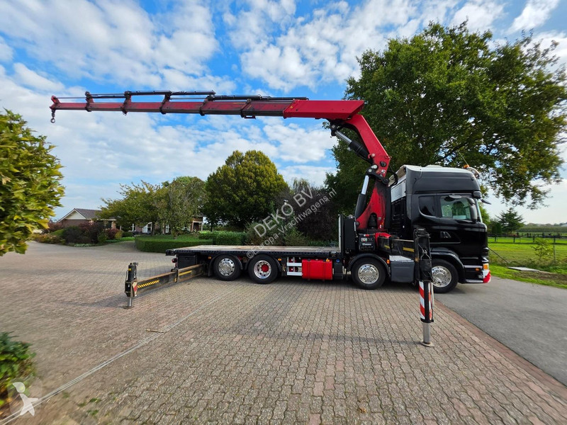 Lastbil Scania R490 8x2 EURO6!! HIAB 85TM!...