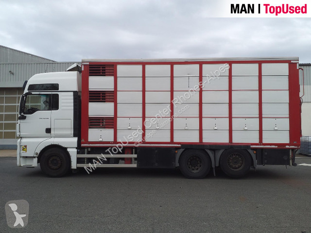 Kamion MAN TGX 26.500 6X2-4 BL BETAILLERE 3 ETAGES