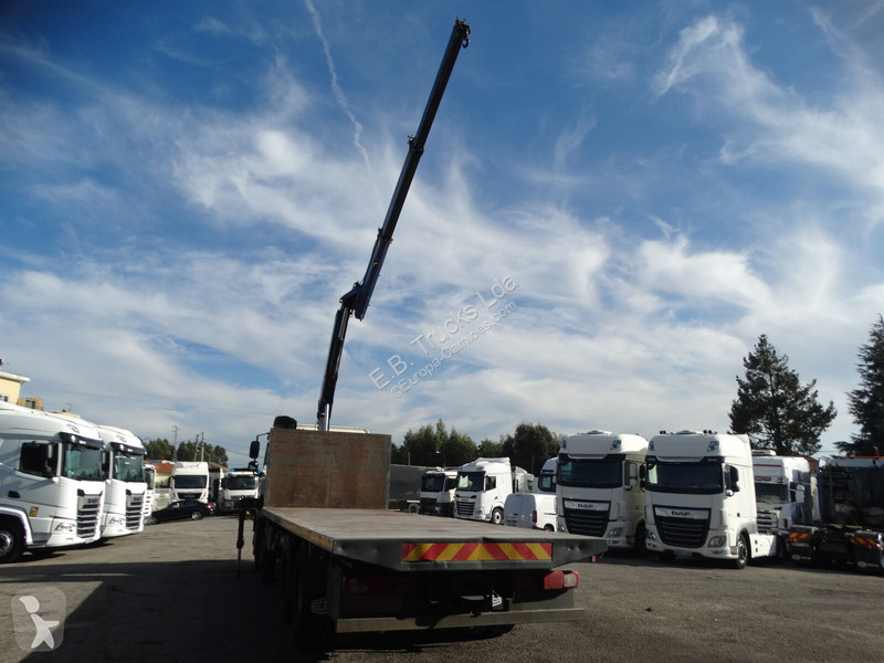 Kamion DAF 430 FAC, 8X2, GRUA PM12