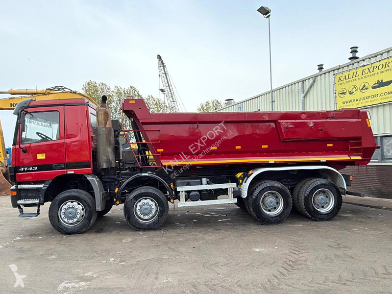 Lastbil Mercedes 4143 Kipper - 8x8 - Manuel...
