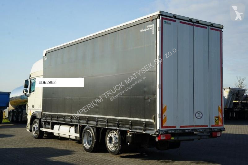Kamion DAF XF 530 / 6X2 / SOLÓWKA / FIRANKA -...