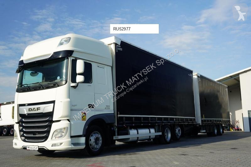 Kamion DAF XF 530 / ZESTAW TANDEM / 120 M3 /...