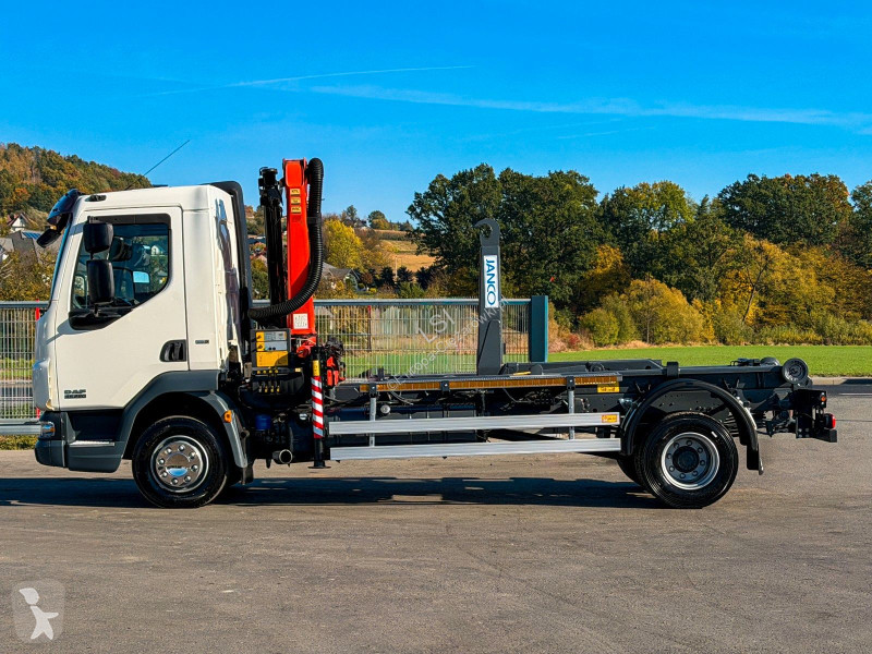 DAF 45.220 ABROLLKIPPER + PAINGER PK 7001 FUNK...