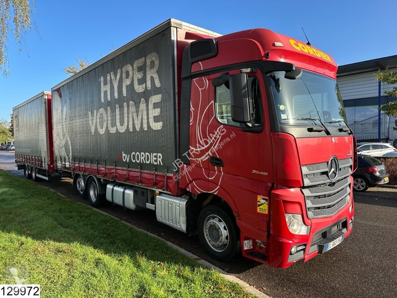 Kamion Mercedes 2548 EURO 6, 6x2, Lift roof, Combi