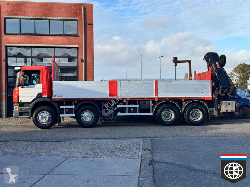 شاحنة Scania 410 8x4 - HIAB X-HIRO 302 E-5 -...