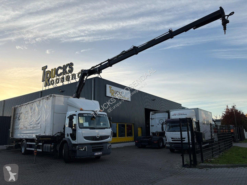 شاحنة Renault 310 DXI + HIAB 122 B---3X EXT. +...