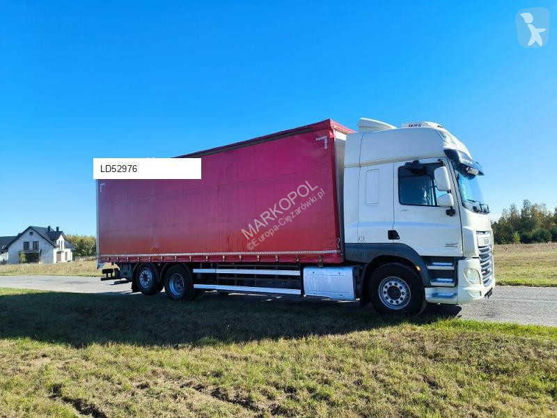 Teherautó DAF CF 410/ Solówka / Firanka...