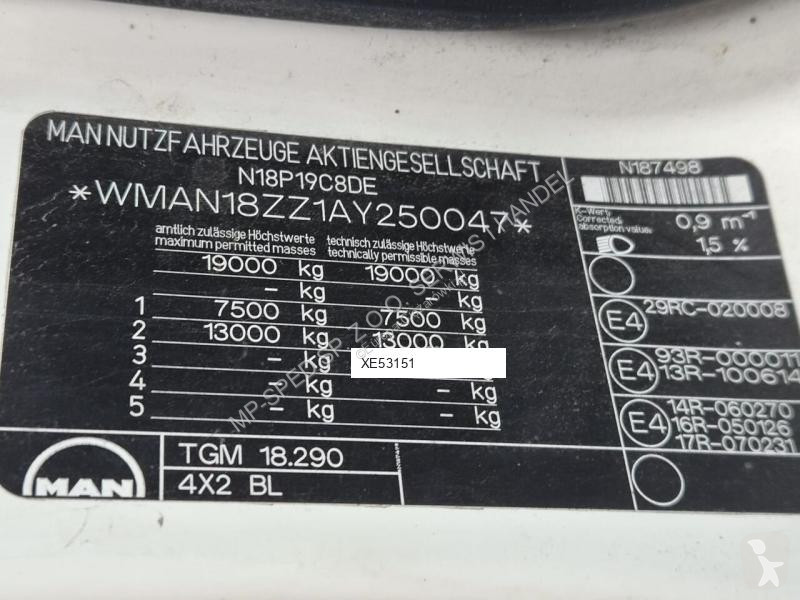 Lastbil MAN TGM 18.290
