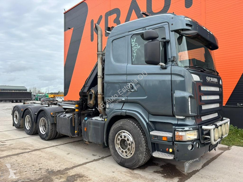 Teherautó Scania R 500 8x4*4 HIAB 166E-5 / HOOK...
