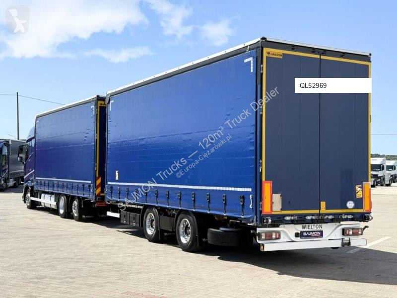 Teherautó DAF XG 480 / ZESTAW TANDEM 120 M3 /...