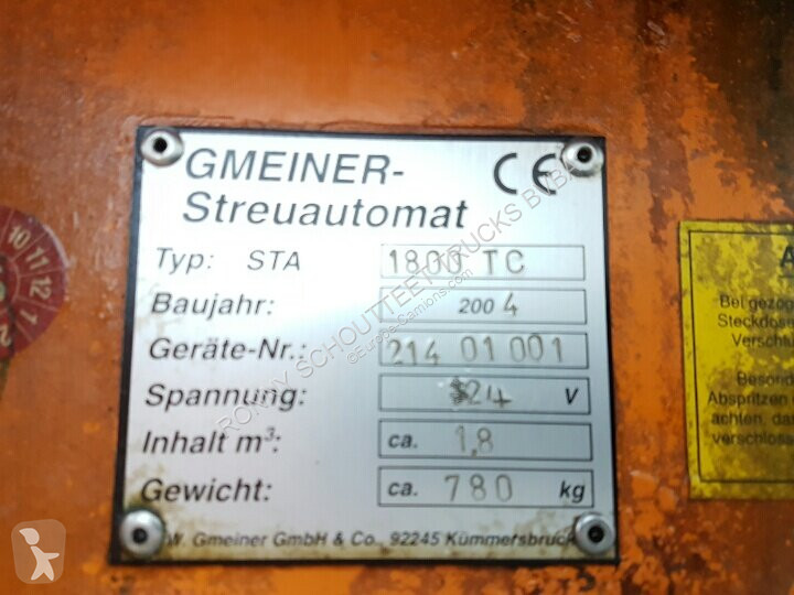 تجهيزات الآليات الثقيلة  STA 1800 TC Gmeiner...