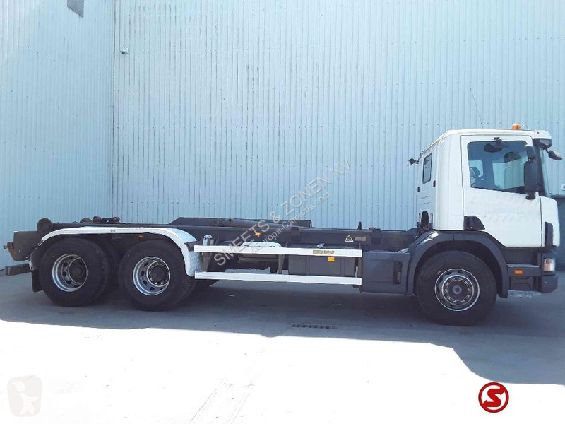 Camion Scania 114  380 6x2 boogie lames/steel