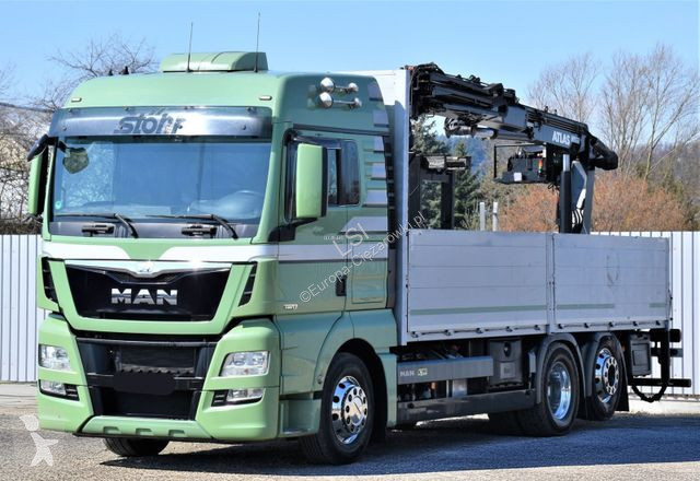Lastbil MAN TGX Pritsche 6,60 m* ATLAS...