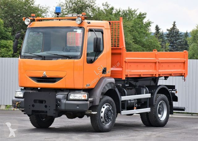 Camion Renault MIDLUM 220 DCI* KIPPER 3,80m * 4x4