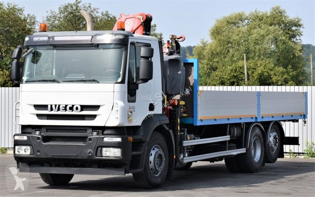 Camion Iveco 310 PRITSCHE 7,05m +KRAN +FUNK