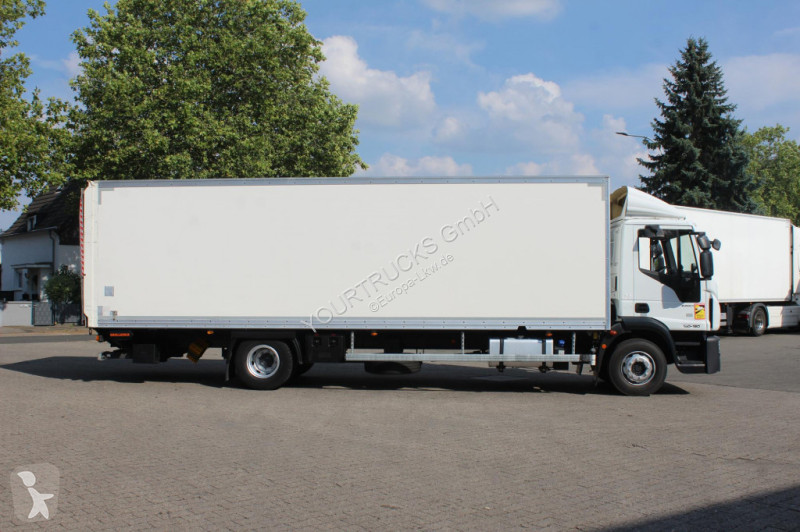 شاحنة Iveco 140-190 E6 Koffer 8 m Klima LBW 1500Kg