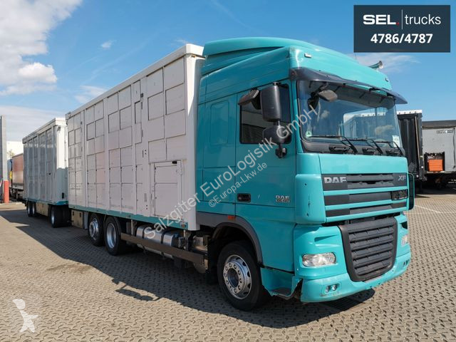 Camion remorque DAF 105460 / Intarder / 4 Stock...