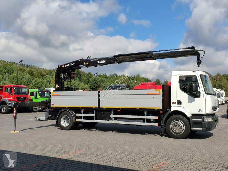Camion Renault 180.240DXI + HDS HYVA HB170E2...
