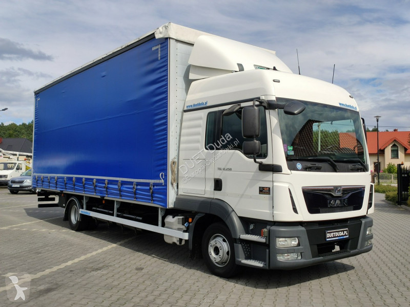 Camion MAN TGL12.250 E6 Firana Tył Drzwi Dach...